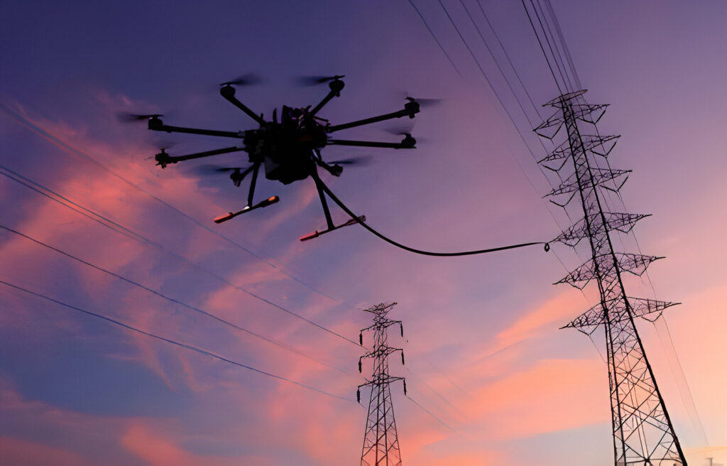 best drone for power line inspection