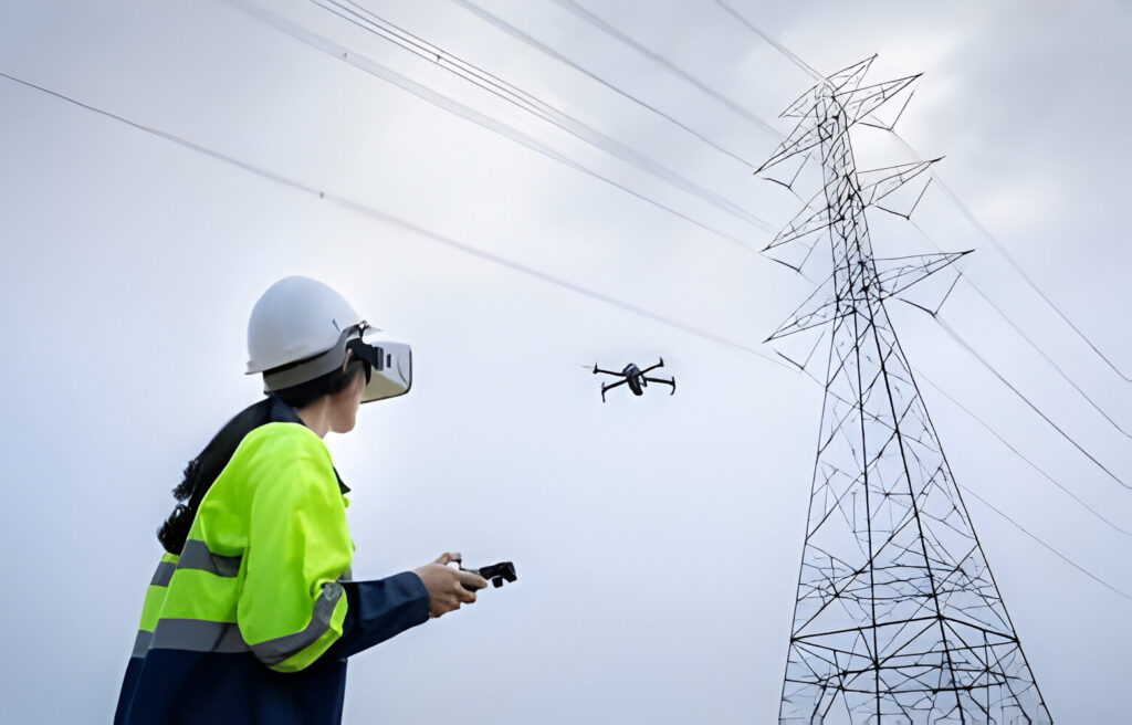 best drone for power line inspection