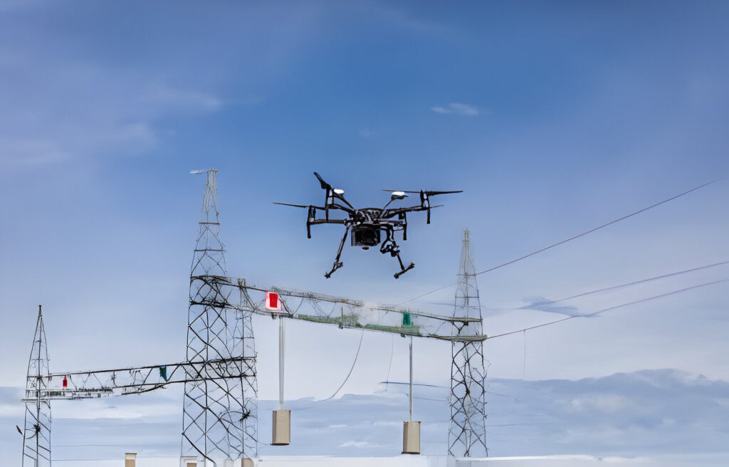 best drone for power line inspection