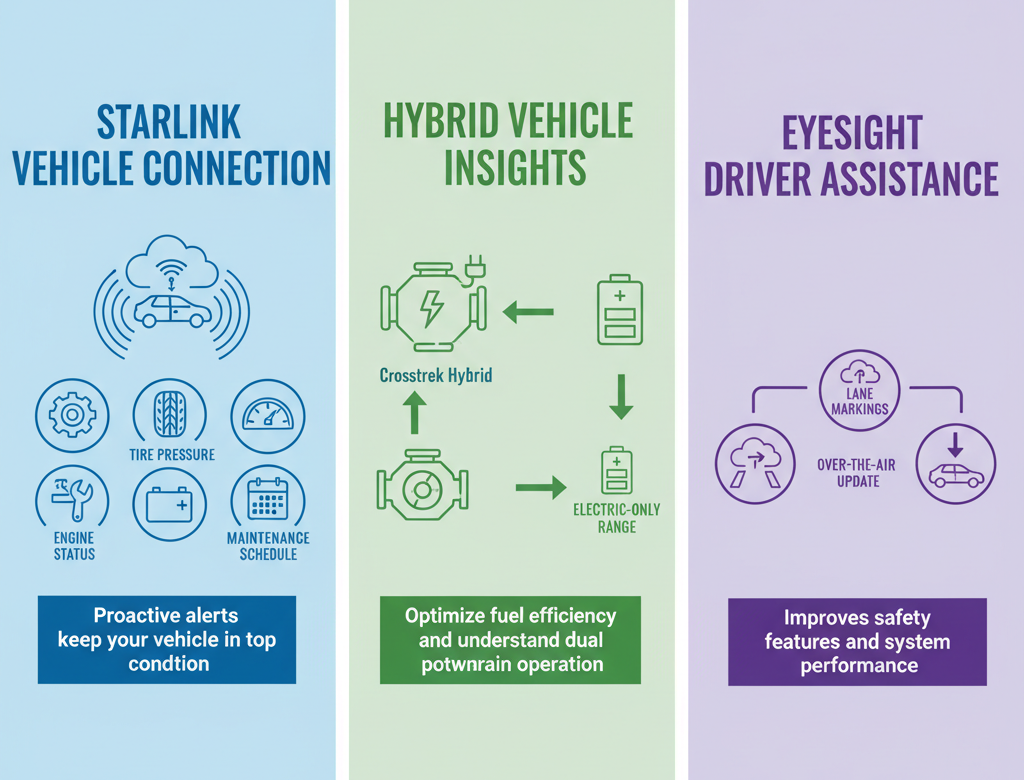 How STARLINK Integrates With Your Vehicle Systems.